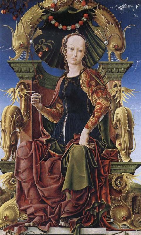Cosimo Tura The Muse Erato china oil painting image
